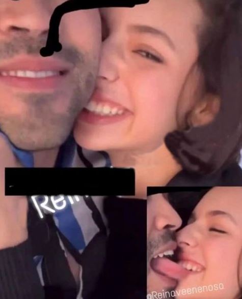 Gussy Lau and Angela Aguilar's viral kissing photo