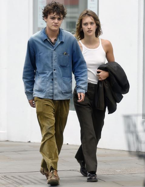 Jack Depp and his girlfriend Camille Jansen