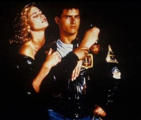 Kelly Mcginnis old picture with Tom Cruise