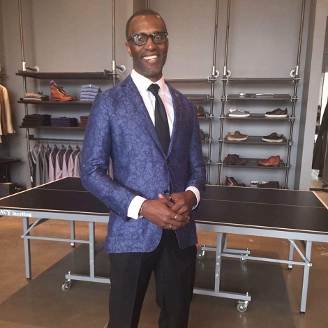 Kevin Samuels in his showroom Life and Style by Kevin Samuels
