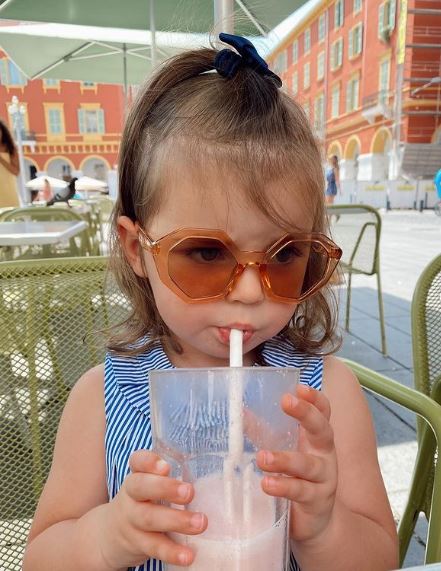 Penelope Kvyat prefers to intake healthy shakes