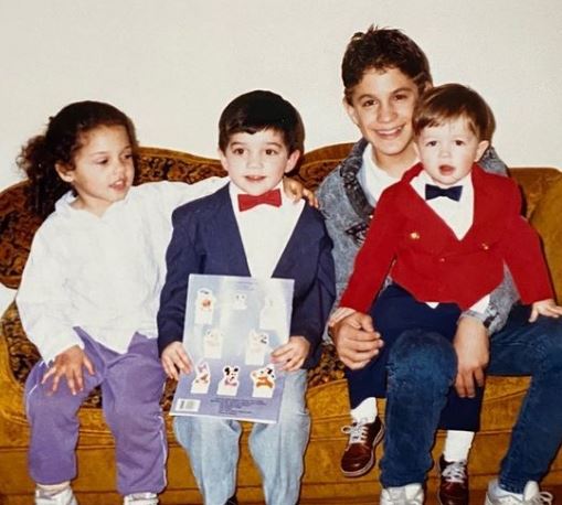 Sophia Urista and her siblings