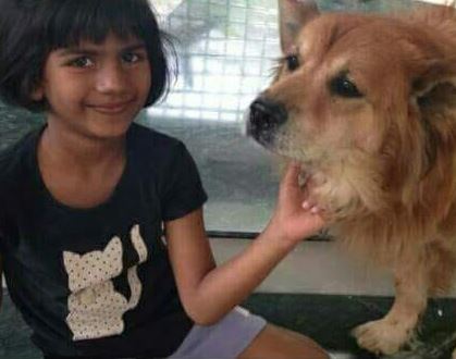 Vanditha Rajkumar is an animal lover