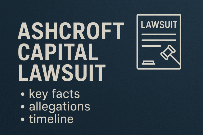 ashcroft capital lawsuit